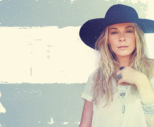 SENSATION: Country crossover star LeAnn Rimes plays Feb. 13 at the PAC-SLO in a fundraising concert for the local Rotary Club. - PHOTO COURTESY OF LEANN RIMES