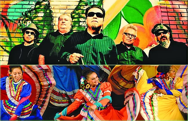 VIVA MEXIMERICANA: Don’t miss the Fiesta Mexico-Americana with Los Lobos and Ballet Folklorico Mexicano on Jan. 22 at 8 p.m. in the Performing Arts Center (tickets at 756-4849). - IMAGE COURTESY OF CAL POLY ARTS