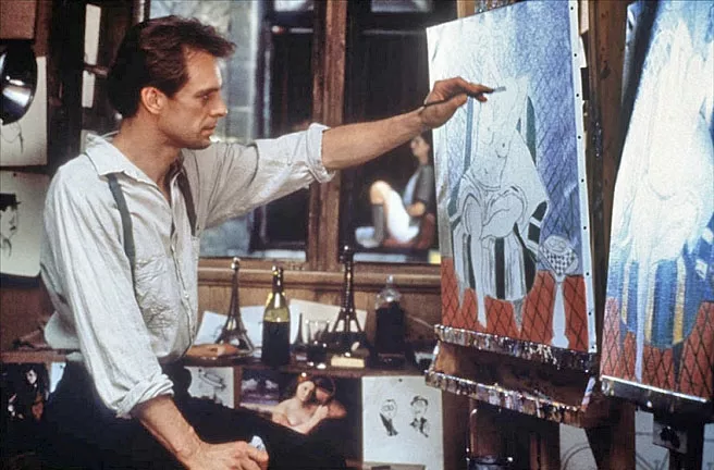 ARTIST OR MERE FORGER: Nick Hart (Keith Carradine) is an American expatriate artist living in 1926 Paris, who's still in love with his estranged wife though she's now "married" to a jealous and sadistic rich businessman. - PHOTO COURTESY OF NETFLIX