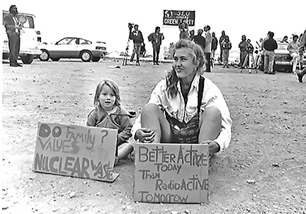 PROTEST: Since its inception, Diablo Canyon Nuclear Power Plant has attracted opposition. People have expressed concern over potential health issues, seismic safety, and even adverse effects to the environment. - FILE PHOTO