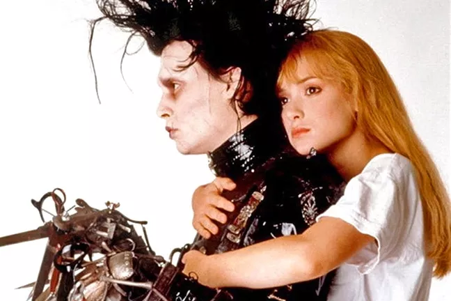 INCOMPLETE : Johnny Depp, in his first production with director Tim Burton, starred as the titular character in 'Edward Scissorhands,' an unfinished experiment who finds love in mainstream suburbia. - PHOTO COURTESY OF 20TH CENTURY FOX
