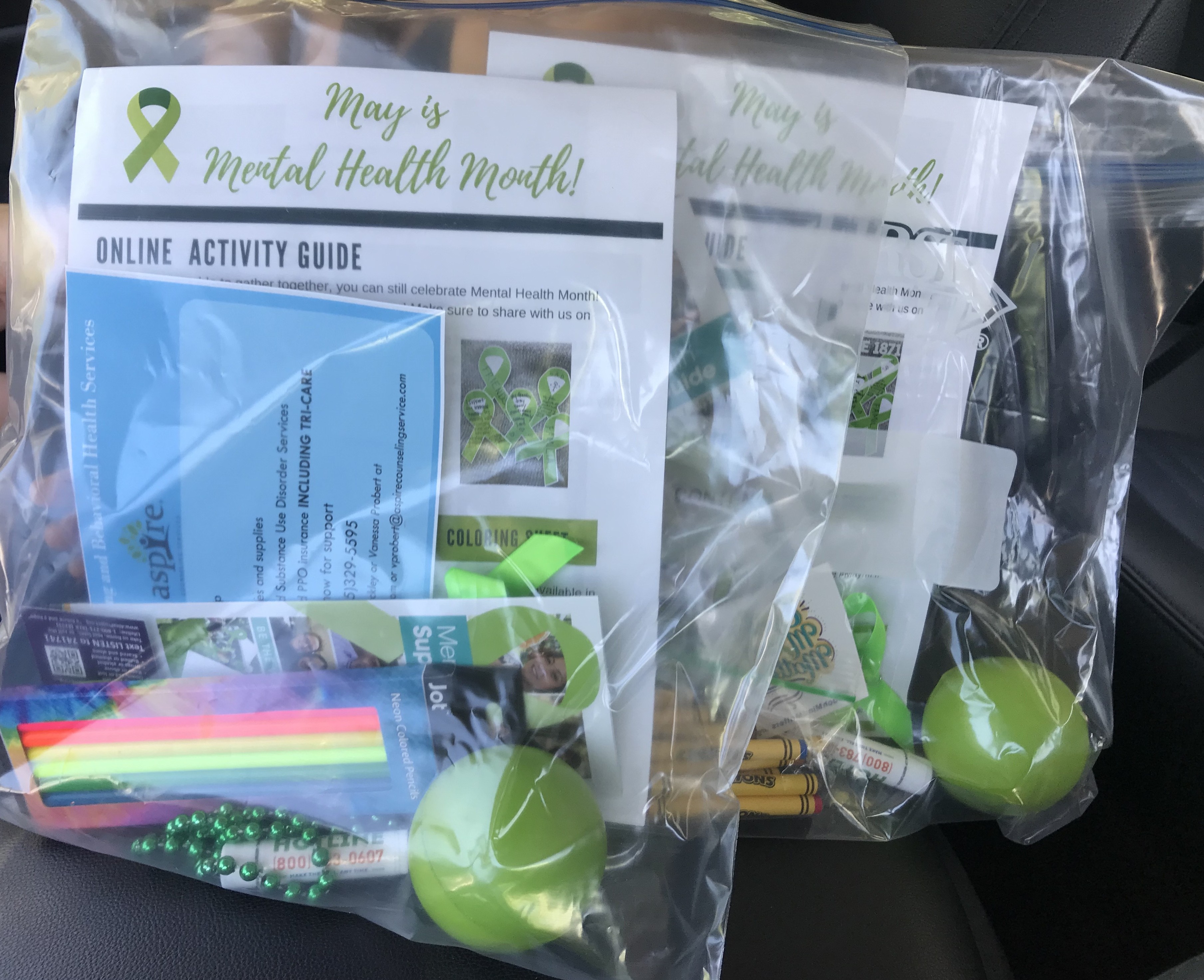 SLO County, TMHA give away mental health ‘care packages’ at drive