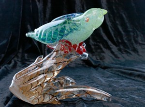For the Birds exhibition highlights glass artist George Jercich