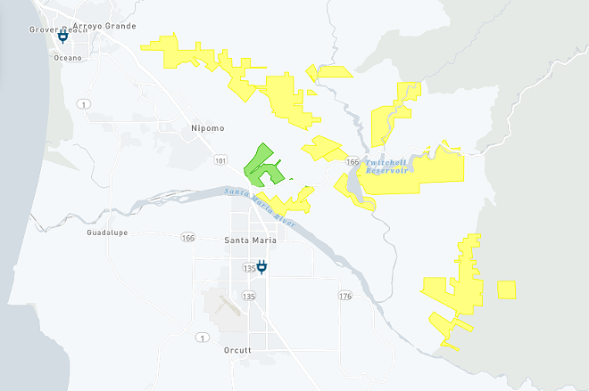 Hundreds in rural SLO County and Santa Maria lose power in PG&E shutoff - Vimarsana News