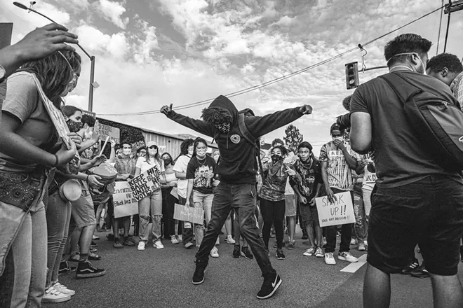 Virtually tour Richard Fusillo's photo exhibition of Black Lives Matter protests on the SLO Museum of Art website - Vimarsana News