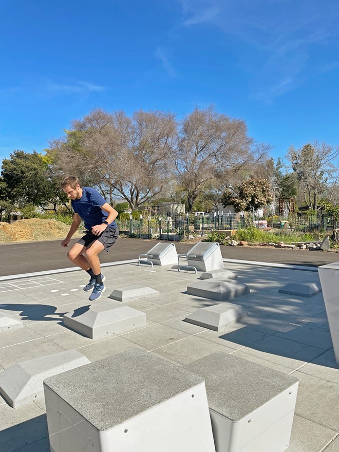 SLO city brings Fitness Court gym to Emerson Park