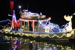 Lighted Boat Parade - Uploaded by Jude Sanner Long