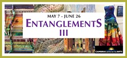 The CAMBRIA CENTER FOR THE ARTS, 1350 Main Street in Cambria, is pleased to announce  it’s current show: Entanglements III. This exhibit will showcase innovative fiber and textile art rooted in traditional fiber processes, structure and material. - Uploaded by Wendy Wright