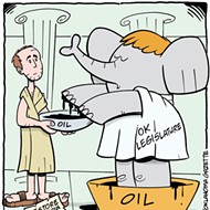 Cartoon: Republicans wash hands of tax vote