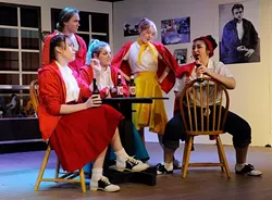 Come Back to the Five and Dime, Jimmy Dean, Jimmy Dean dress rehearsal at the Stage Door Theatre in Yukon, Tuesday, Feb. 3, 2016. - GARETT FISBECK