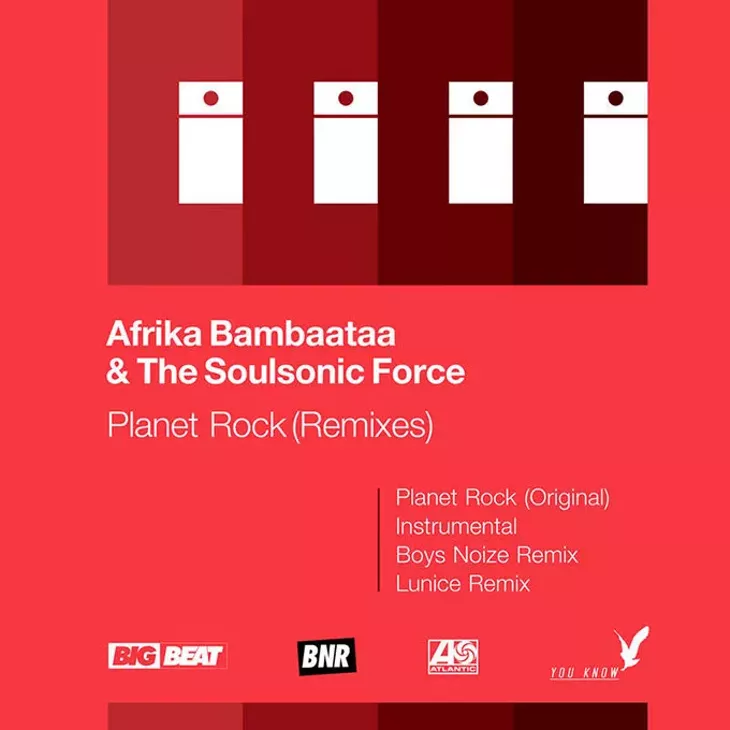 Afrika Bambaataa & The Soulsonic Force’s exclusive RSD 12-inch vinyl remixes of “Planet Rock” (Provided)