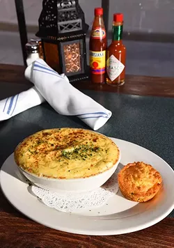 Soul Pie at Jax Soul Kitchen, 575 S. University, Norman Oklahoma, 2-8-16. - MARK HANCOCK
