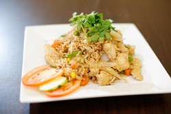 Fried rice with chicken at Four J's Diner in Oklahoma City, Wednesday, Sept. 16, 2016. - GARETT FISBECK