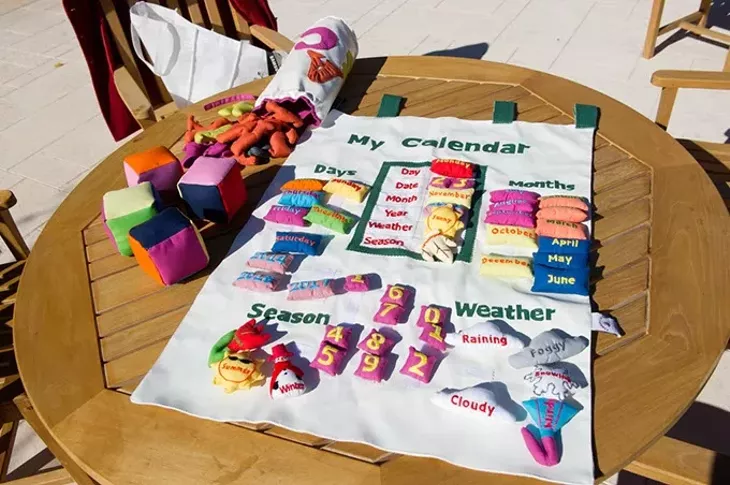 Children’s handmade felt toys made for Child's Cup Full (Garett Fisbeck)