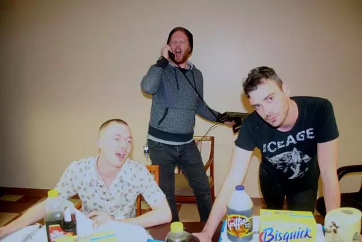 Best Expression of Anger Toward a Pancake Customer Service Rep — Sex Snobs: Alex Barnard, James Hammontree and Billy Reid