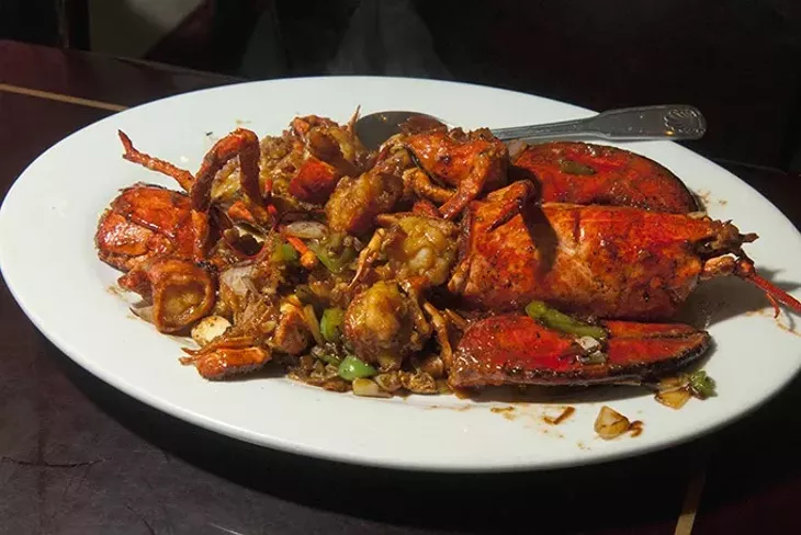 Lobster at Chow's. mh