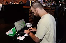 James Cramer hosts trivia at Deep Duece Grill in Oklahoma City, Thursday, Oct. 22, 2015. - GARETT FISBECK