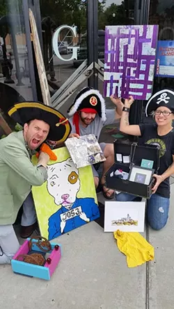 July X Marks the Art winners (provided)