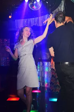 Gordon and Marsi Haave dance it up at Groovy's on a Saturday Night. mh