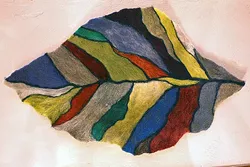 Felted Wool Leaf by E.K. Jeong - PROVIDED
