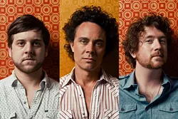 Jacob Fred Jazz Odyssey is (from left) Josh Raymer, Brian Haas and Chris Combs. (Provided)