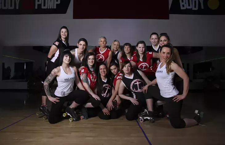 The Oklahoma Victory Dolls - photo courtesy of Suzy Smith Photography
