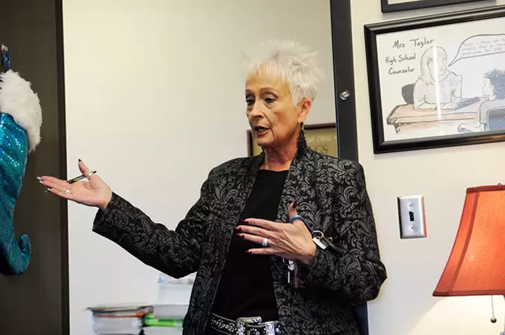 Sherry Kishore, principal, at Emerson High School in Oklahoma City, Monday, Dec. 7, 2015. - GARETT FISBECK