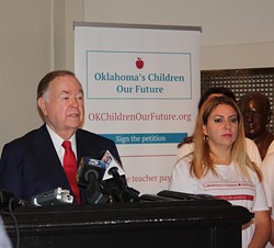 David Boren recently proposed a sales tax increase to fund education. - LAURA EASTES