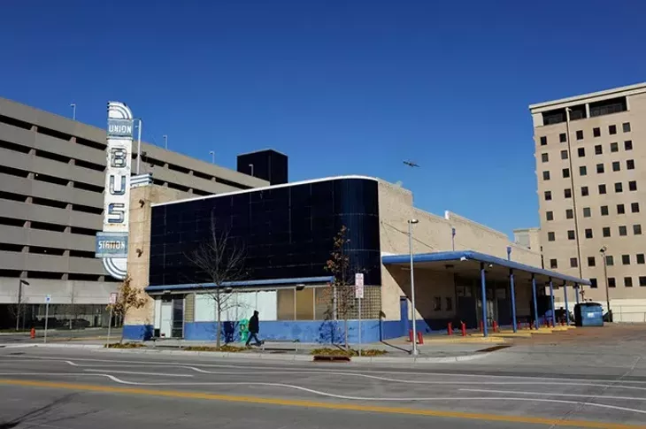 The abandoned Union Bus Station in Oklahoma City, Tuesday, Jan. 13, 2015. - GARETT FISBECK