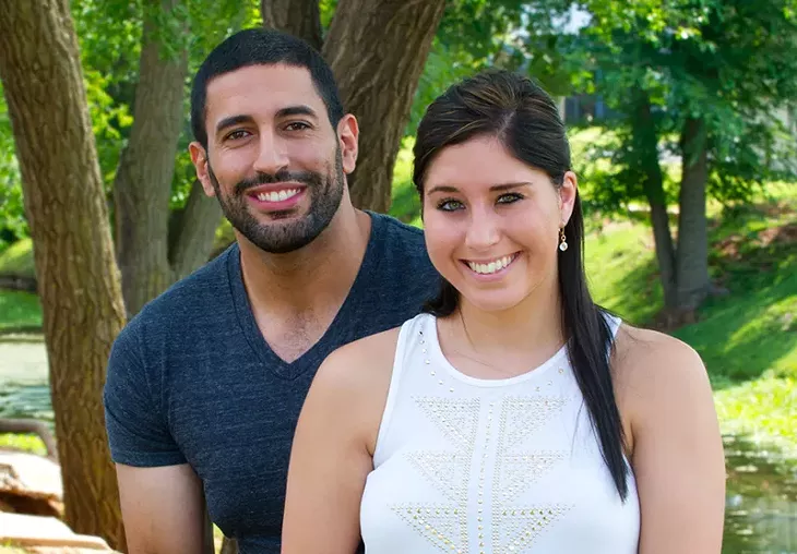 Cydney Dixon, an Evangelical Luthern and Samer Alkahder a Muslim with their Bibles, find balance in life as husband and wife. - SHANNON CORNMAN