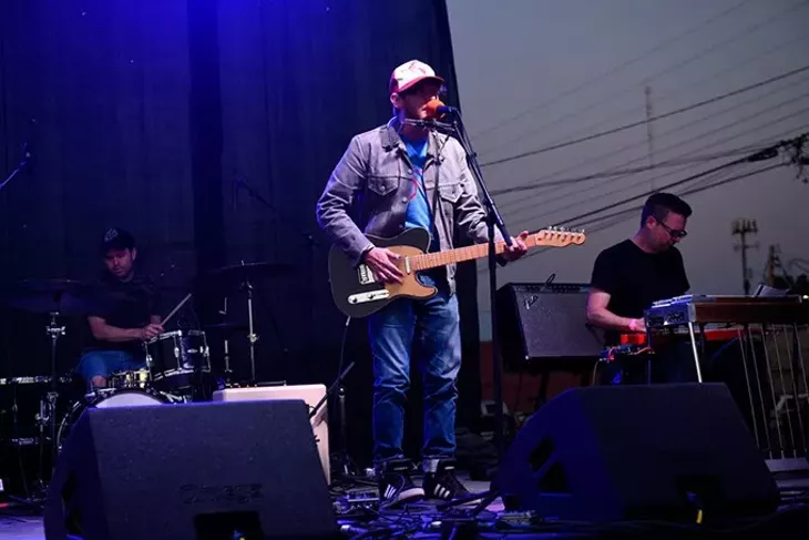 Travis Linville performs at Norman Music Festival 9 in Norman, Friday, April 22, 2016. - GARETT FISBECK