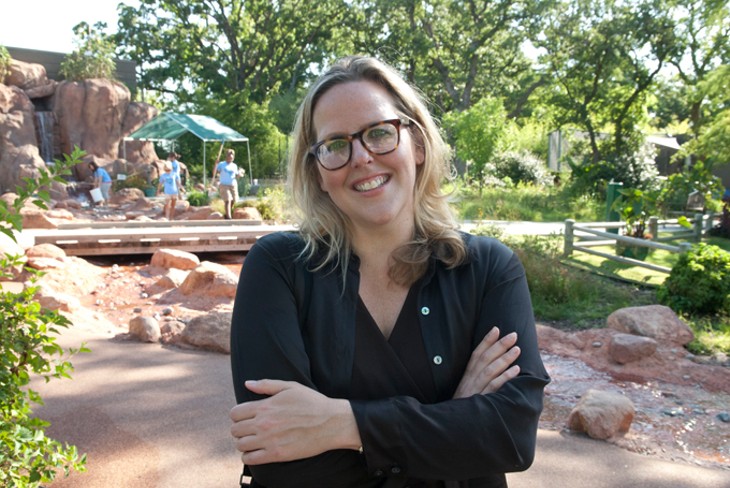 Louisa McCune-Elmore, executive director for the Kirkpatrick Foundation at the Oklahoma City Zoo in this 1012 file photo.  mh