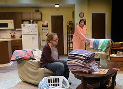 Kris Schinske is Jessie and Pam Dougherty is Mama in CityRep&#146;s production of &#146;night, Mother. (Mutz Photography / Provided)