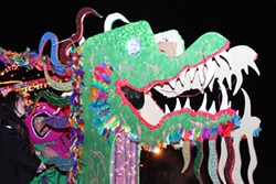 A float entered in last year's Norman Mardi Gras Parade - NORMAN MARDI GRAS PARADE / PROVIDED