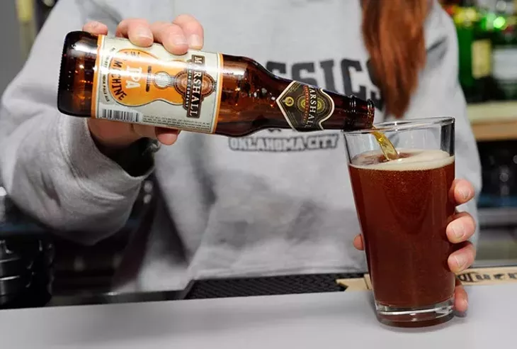 Marshall This Machine IPA at Classics in Oklahoma City, Monday, Feb. 16, 2015. - GARETT FISBECK