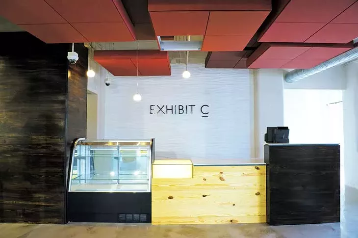Exhibit C in Bricktown is readying for its grand opening. (Photo by Shannon Cornman)