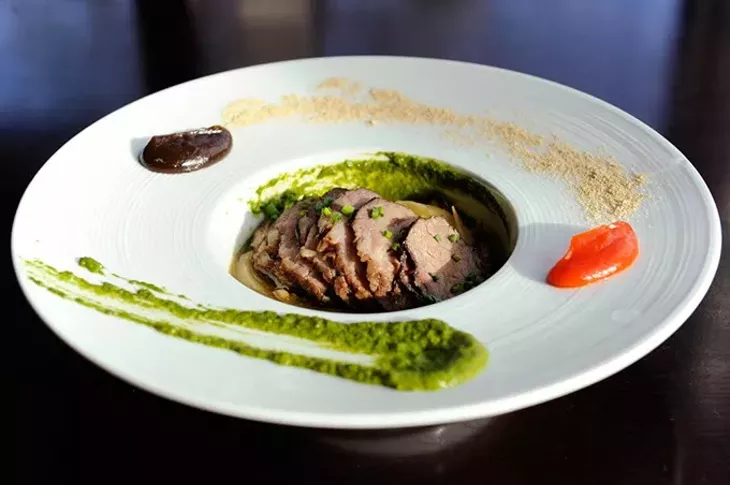 48-hour short rib at Guernsey Park in Oklahoma City, Monday, Jan. 4, 2016. - GARETT FISBECK