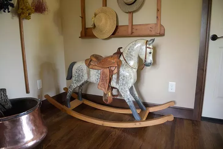 Wilson Rocking Horses in Luther, Wednesday, June 21, 2017. - GARETT FISBECK