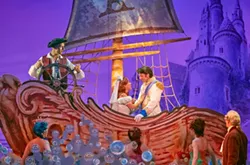 Diana Huey and Eric Kunze center play Ariel and Prince Eric in Disney’s The Little Mermaid at Civic Center Music Hall Sept. 5-10. (Steve Wilson / OKC Broadway / provided)
