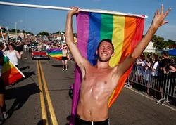 OKC Pride Guard performs during the 2015 Pride Parade. OKC Pride’s theme for 2017 is “30 years of resistance.” The nonprofit organization is celebrating 30 years of Pride celebrations this year. (Garett Fisbeck / file)