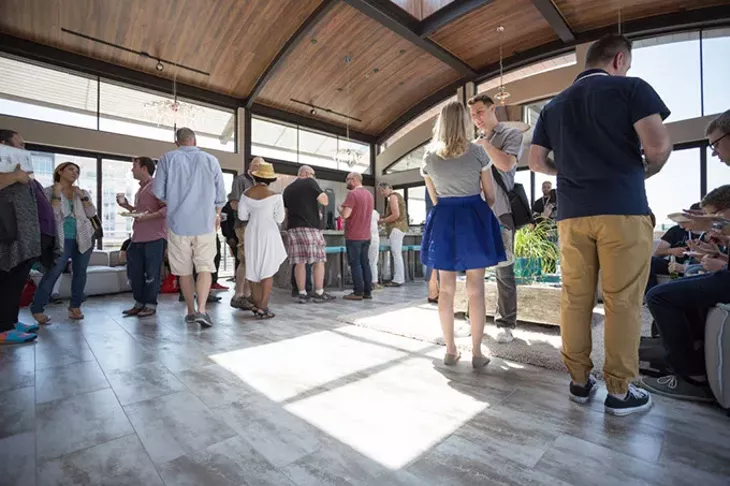 Making Movies in Oklahoma Panel was held at the Clark Building as was led by OF+MO Director Tava Sofsky in Oklahoma City, Friday, June 10, 2016. - EMMY VERDIN