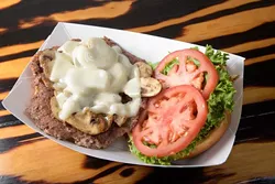 The Porta-Swiss at Right-A-Way Burger in Edmond, Thursday, Aug. 18, 2016. - GARETT FISBECK