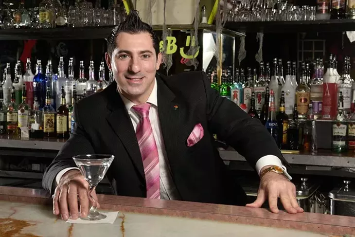 Karren Aloyan, bar manager, poses for a photo at the Copa, Monday, Nov. 7, 2016. - GARETT FISBECK