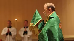 Representatives from The Society of St. Pius X hold a Mass of reparation in 2014. | Photo The Society of St. Pius X / provided