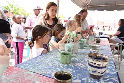 The festival offers creative experiences for the entire family and features several youth-friendly make-and-take opportunities. | Photo provided - " "
