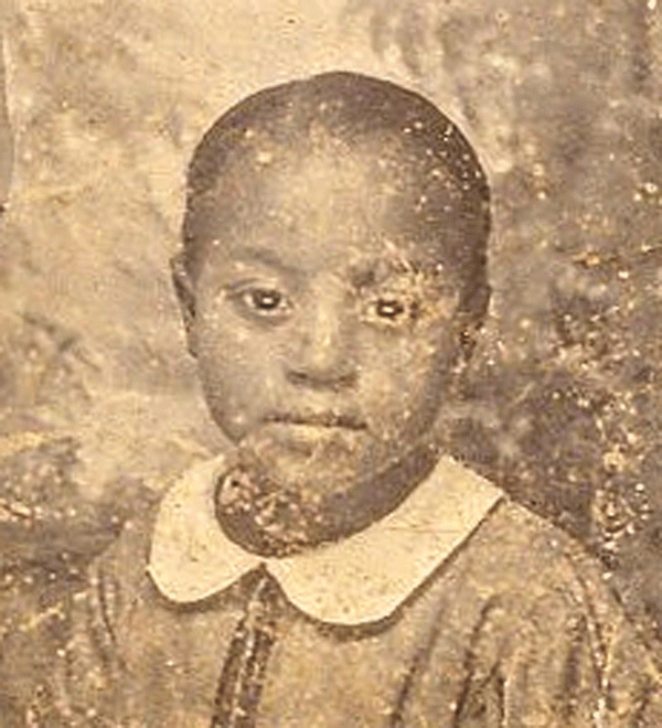 Dorothy Ellis as a young child in Direct, Texas. (Provided)
