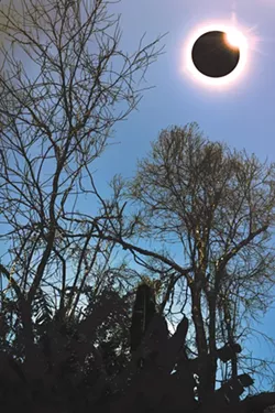 Oklahoma City will experience 85 percent totality during the upcoming solar eclipse. - BIGSTOCKPHOTO