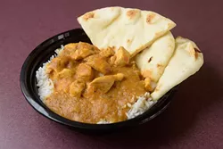Chicken curry at Fusion Kitchen in Midwest City, Tuesday, Nov. 1, 2016. - GARETT FISBECK
