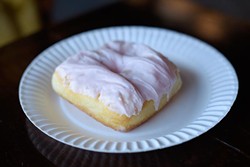 Strawberry Milkshake Donut at Belle Kitchen, Friday, Jan. 27, 2017. - GARETT FISBECK