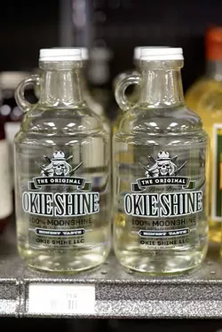 Okie Shine at Byron's Liquor in Oklahoma City, Monday, July 25, 2016. - GARETT FISBECK